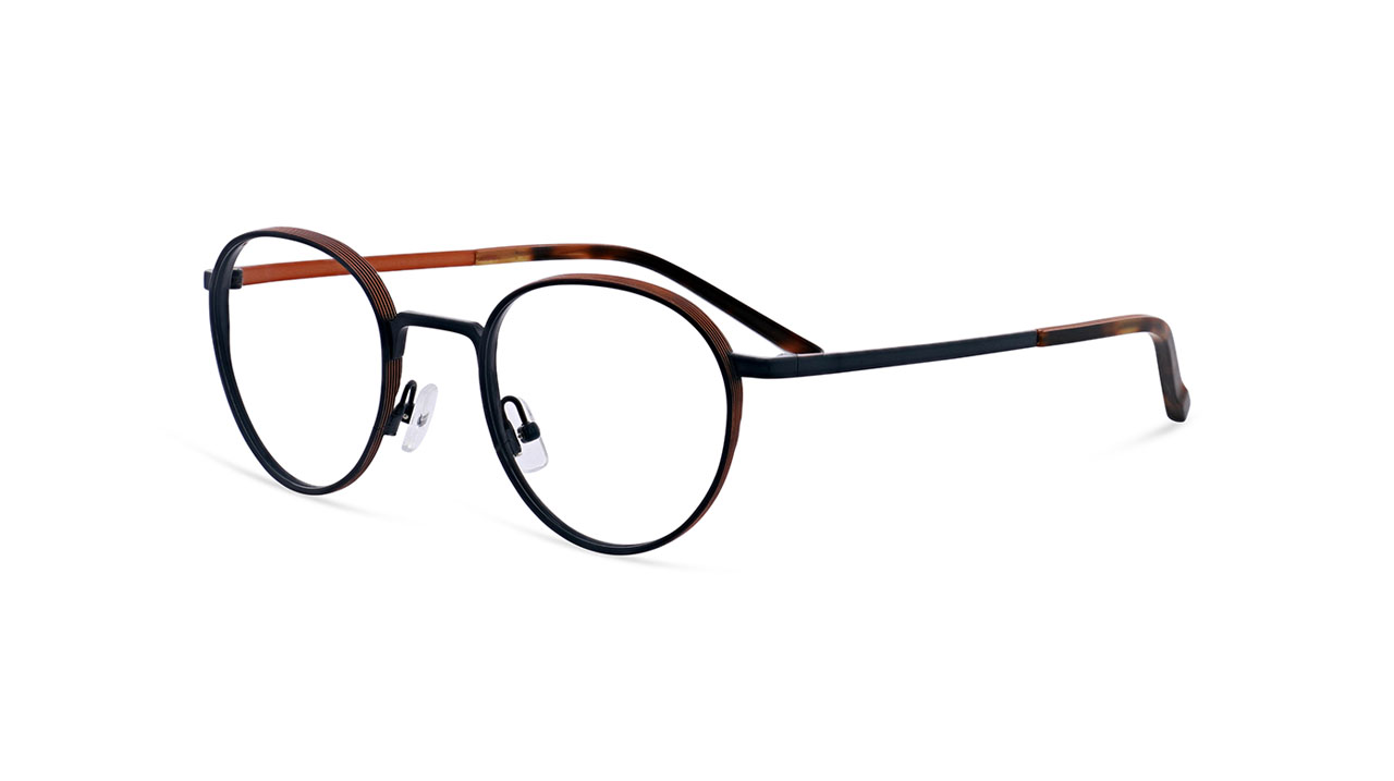 Paire de lunettes de vue Oga 10162o couleur bleu - Côté à angle - Doyle