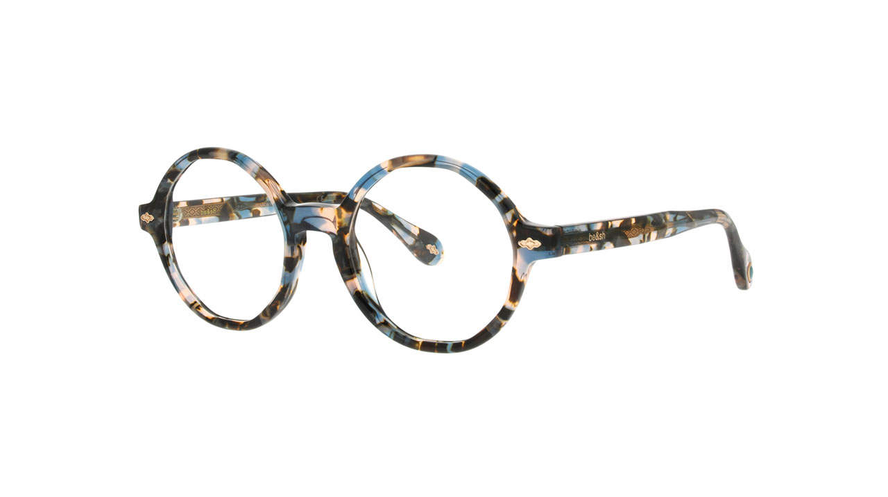 Paire de lunettes de vue Bash Ba1048 couleur bleu - Côté à angle - Doyle