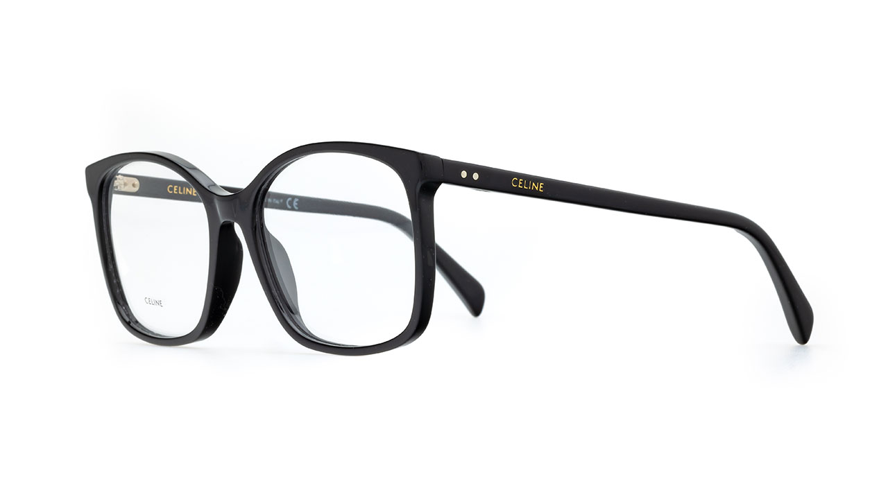 Paire de lunettes de vue Celine-paris Cl50027i couleur noir - Côté à angle - Doyle