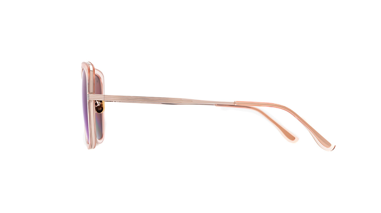 Paire de lunettes de soleil Maui-jim P843 couleur mauve - Côté droit - Doyle