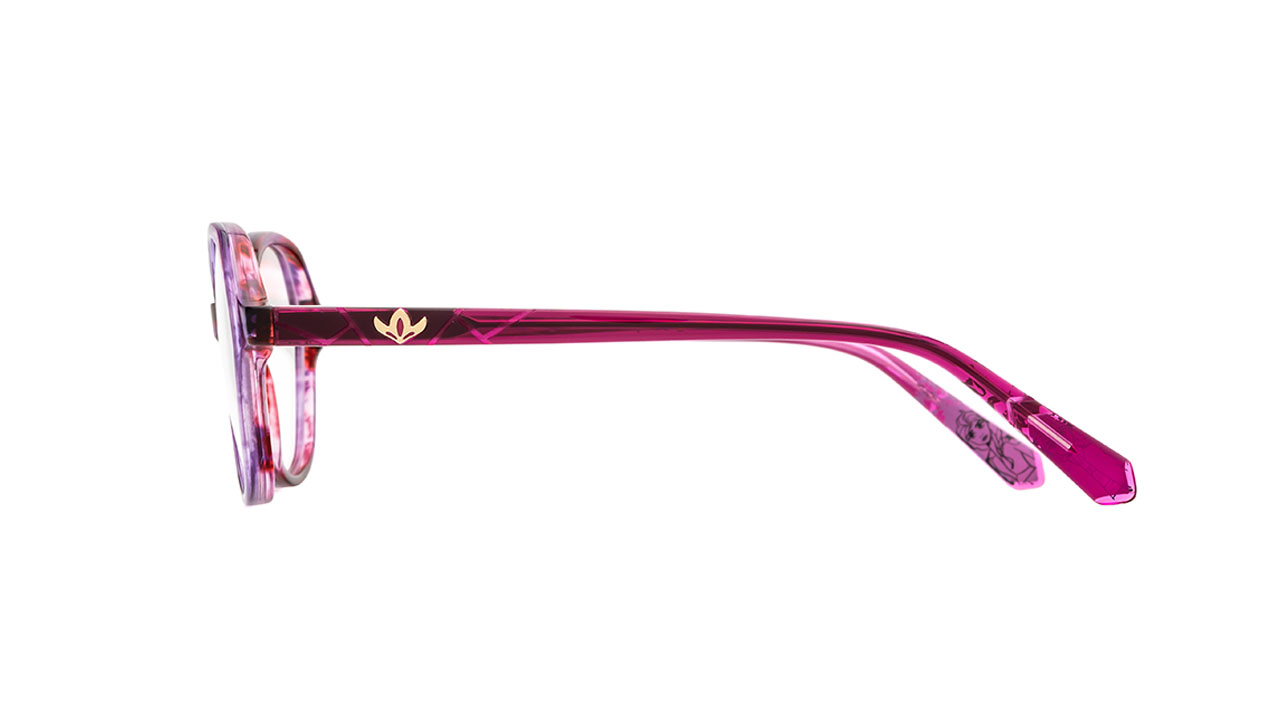 Paire de lunettes de vue Opal-enfant Dpaa177 couleur rose - Côté droit - Doyle