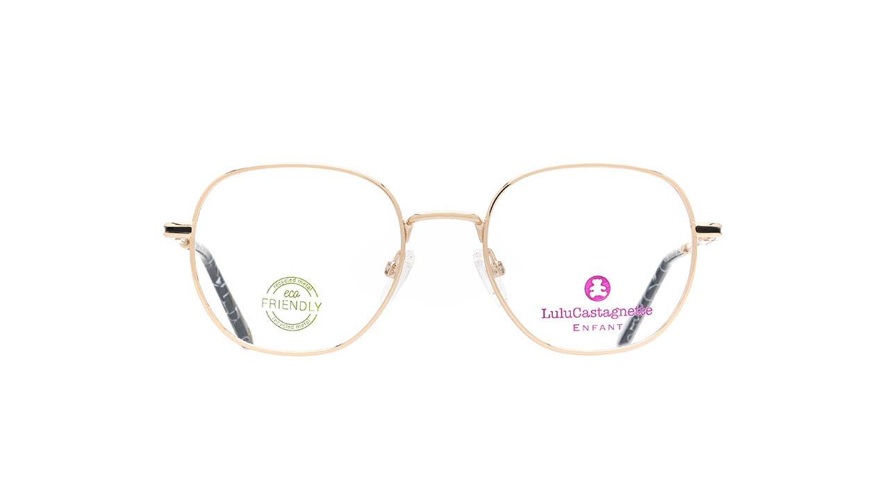 Paire de lunettes de vue Lulu-castagnette Lemm129 couleur or - Doyle