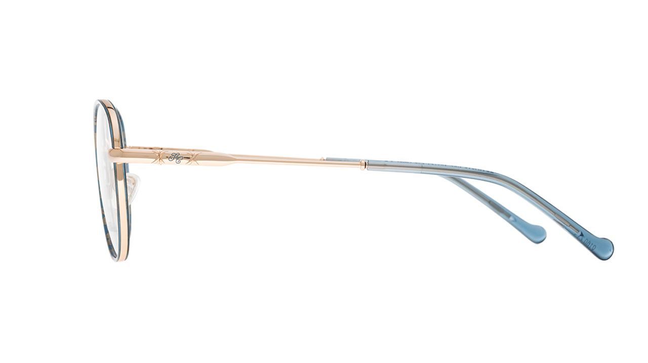 Paire de lunettes de vue Tartine-et-chocolat Tcmm315 couleur bleu - Côté droit - Doyle