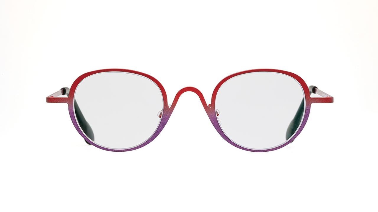 Paire de lunettes de vue Theo Plantin couleur rouge - Doyle