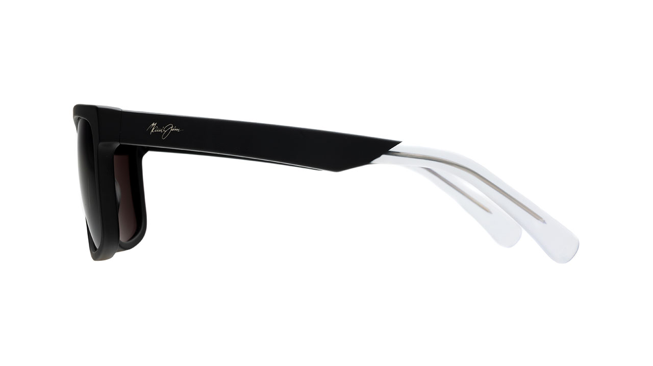 Paire de lunettes de soleil Maui-jim 862 couleur noir - Côté droit - Doyle