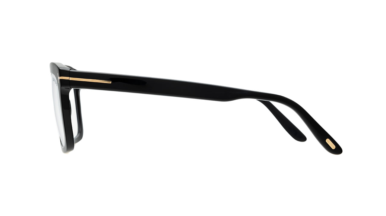 Paire de lunettes de vue Tom-ford Tf5757-b couleur noir - Côté droit - Doyle