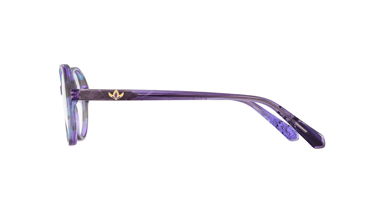 Paire de lunettes de vue Opal-enfant Dpaa175 couleur mauve - Côté droit - Doyle
