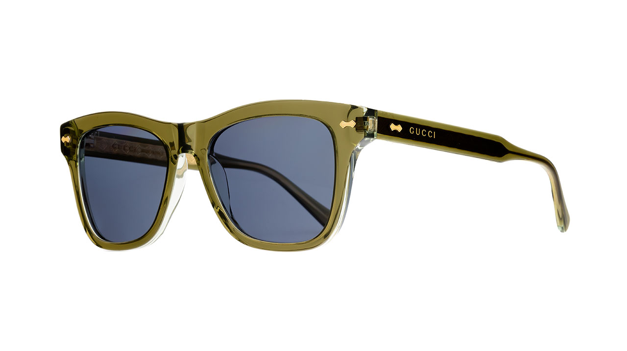 Paire de lunettes de soleil Gucci Gg0910s couleur brun - Côté à angle - Doyle