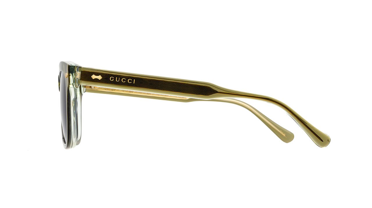 Paire de lunettes de soleil Gucci Gg0910s couleur brun - Côté droit - Doyle