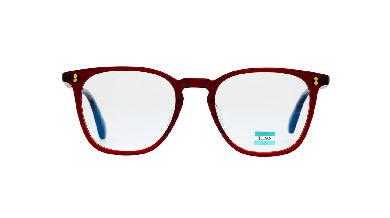 Paire de lunettes de vue Toms Sullivan couleur rouge - Doyle