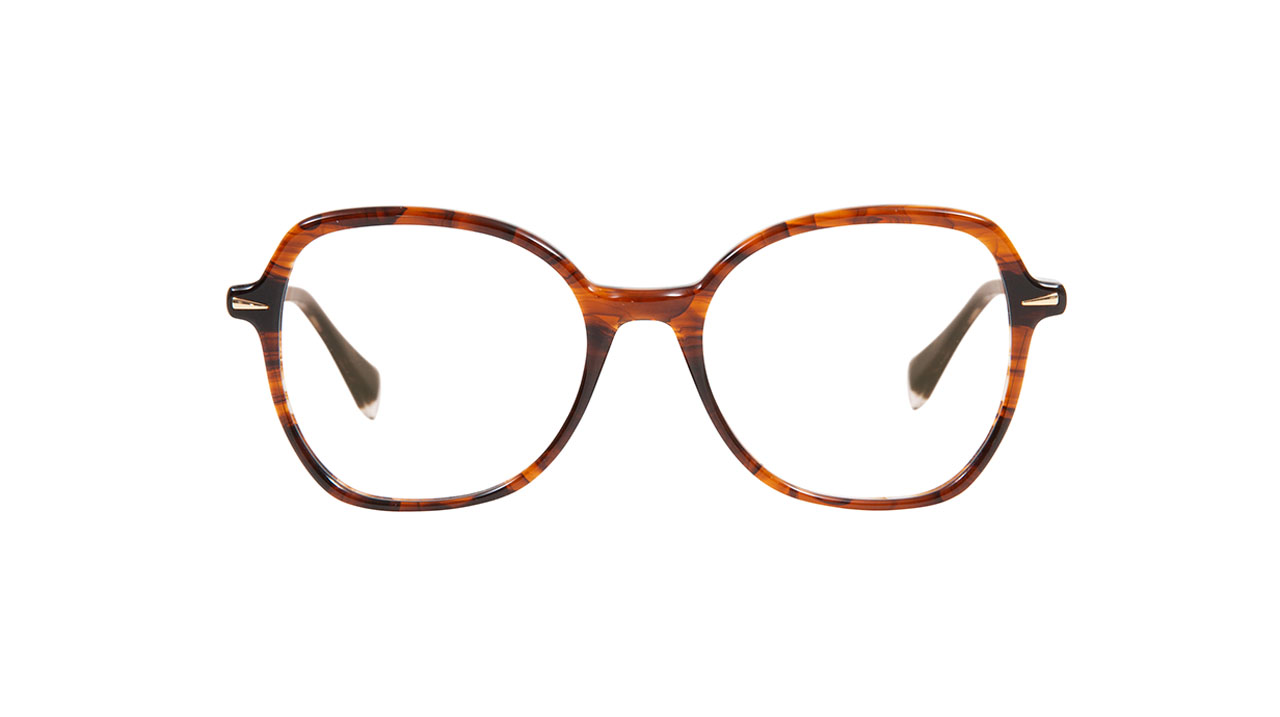Paire de lunettes de vue Gigi-studio Elma couleur brun - Doyle