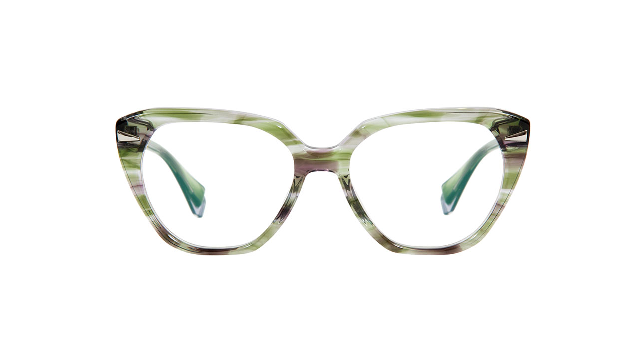 Paire de lunettes de vue Gigi-studios Galia couleur vert - Doyle