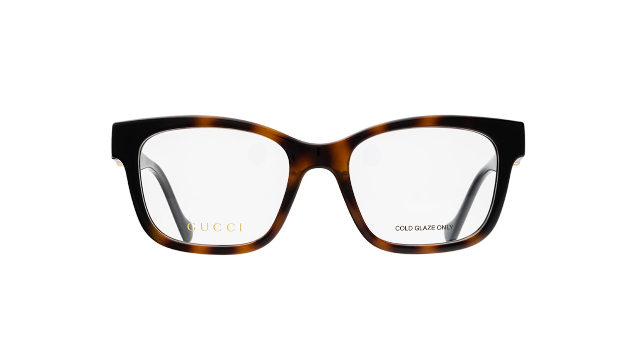 Paire de lunettes de vue Gucci Gg1025o couleur brun - Doyle