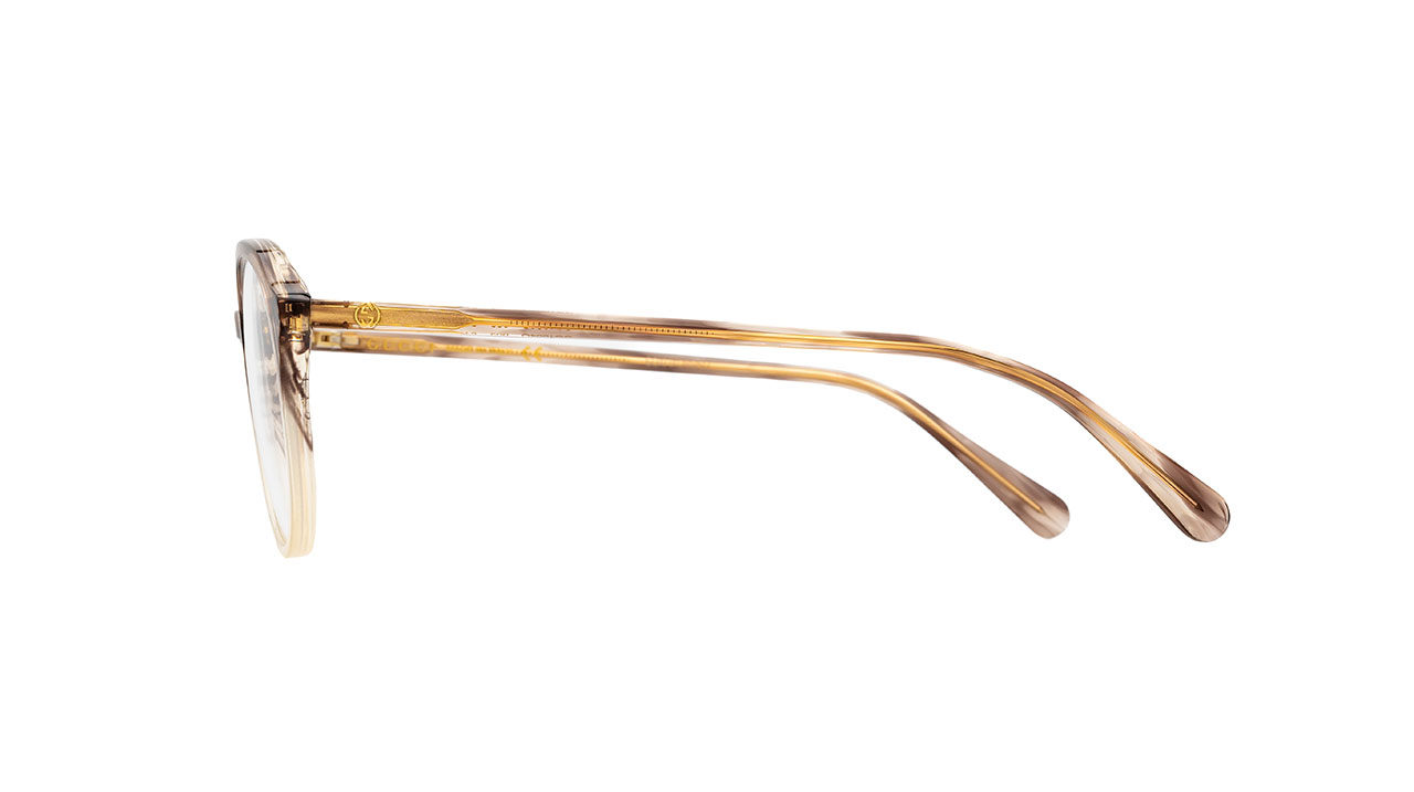 Paire de lunettes de vue Gucci Gg1004o couleur sable - Côté droit - Doyle