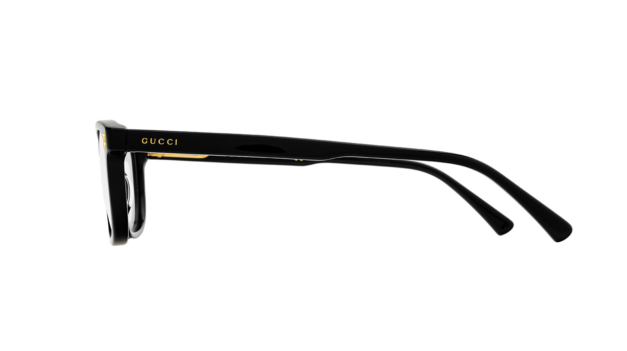 Paire de lunettes de vue Gucci Gg1046o couleur noir - Côté droit - Doyle