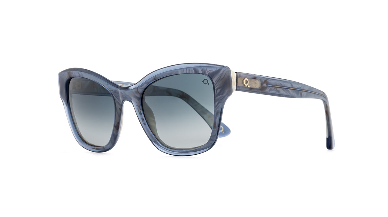 Paire de lunettes de soleil Etnia-barcelona Santorini /s couleur bleu - Côté à angle - Doyle