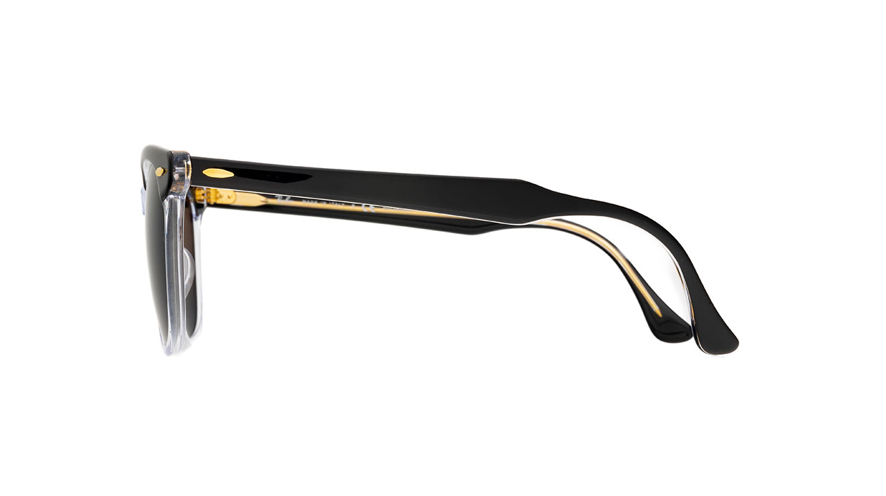 Paire de lunettes de soleil Ray-ban Rb2298 couleur noir - Côté droit - Doyle