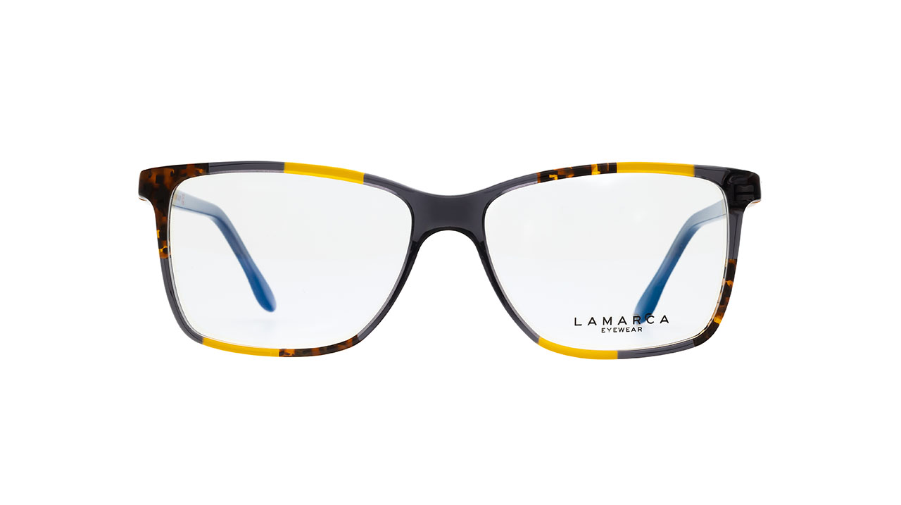 Paire de lunettes de vue Lamarca Mosaico 65 couleur jaune - Doyle