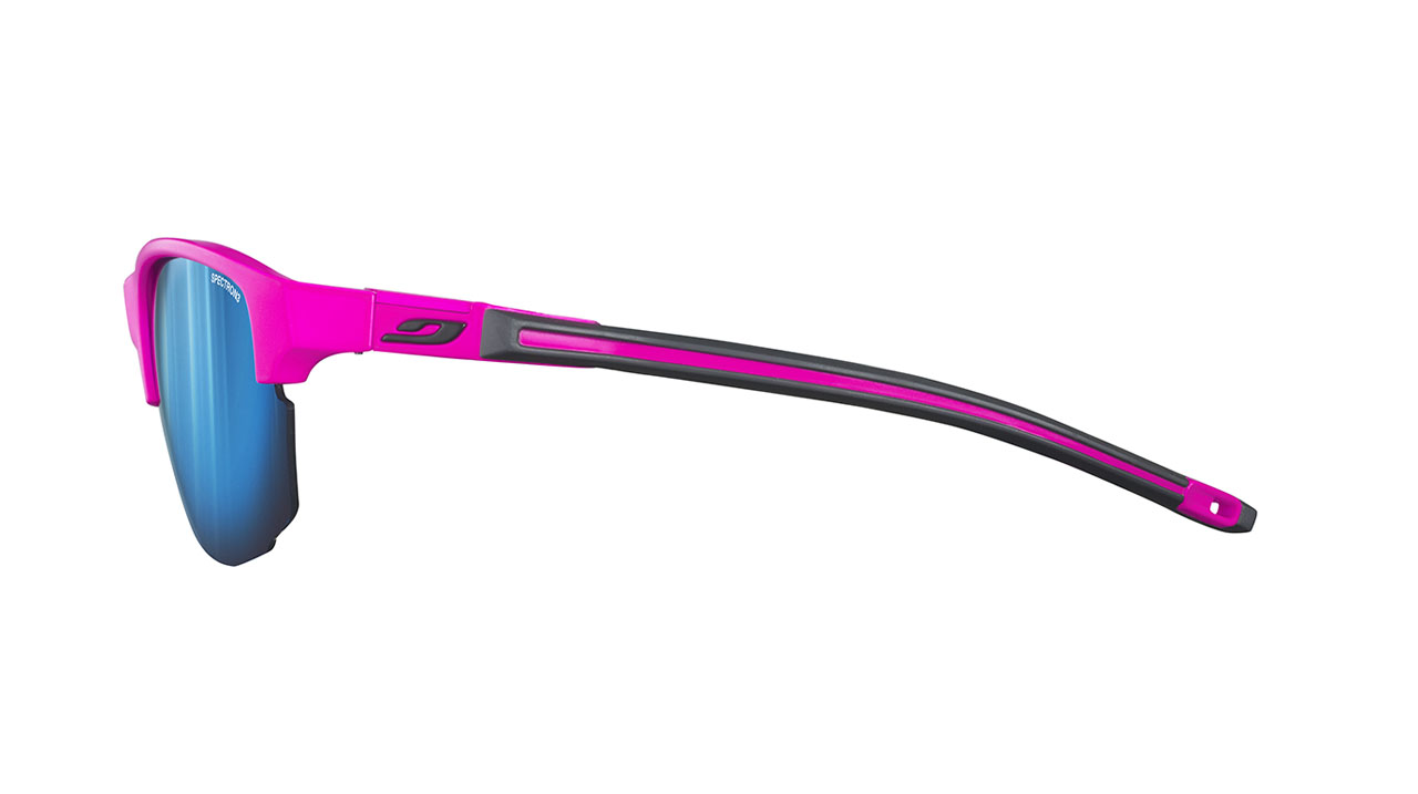Paire de lunettes de soleil Julbo Js551 split couleur rose - Côté droit - Doyle