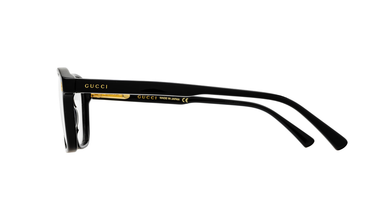 Paire de lunettes de vue Gucci Gg1045o couleur noir - Côté droit - Doyle