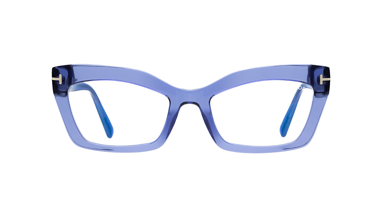 Paire de lunettes de vue Tom-ford Tf5766-b couleur bleu - Doyle