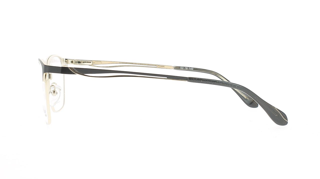 Paire de lunettes de vue Chouchous 2574 couleur noir - Côté droit - Doyle