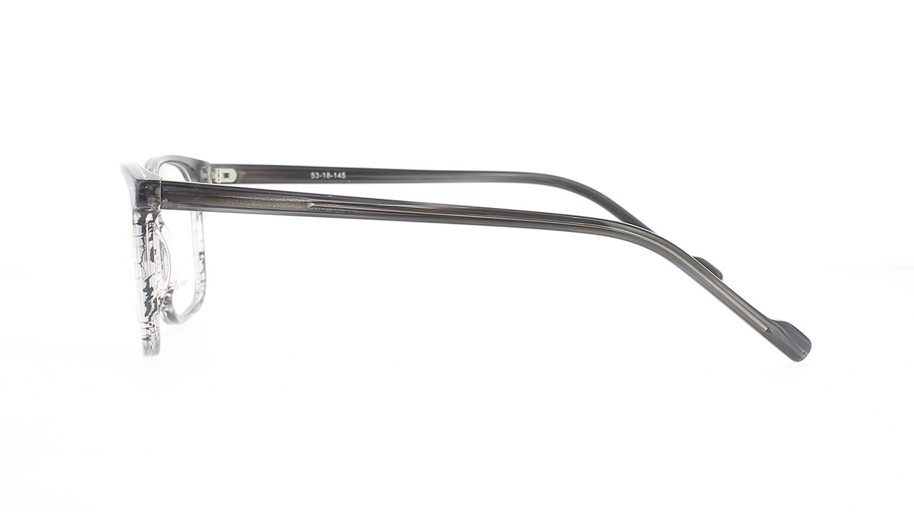 Paire de lunettes de vue Chouchous 9258 couleur gris - Côté droit - Doyle