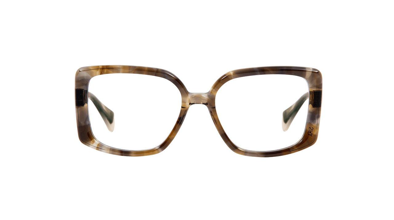 Paire de lunettes de vue Gigi-studio Sira couleur brun - Doyle