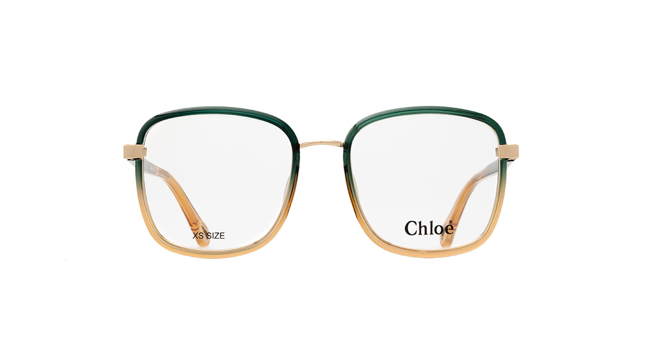 Paire de lunettes de vue Chloe Ch0034o couleur vert - Doyle