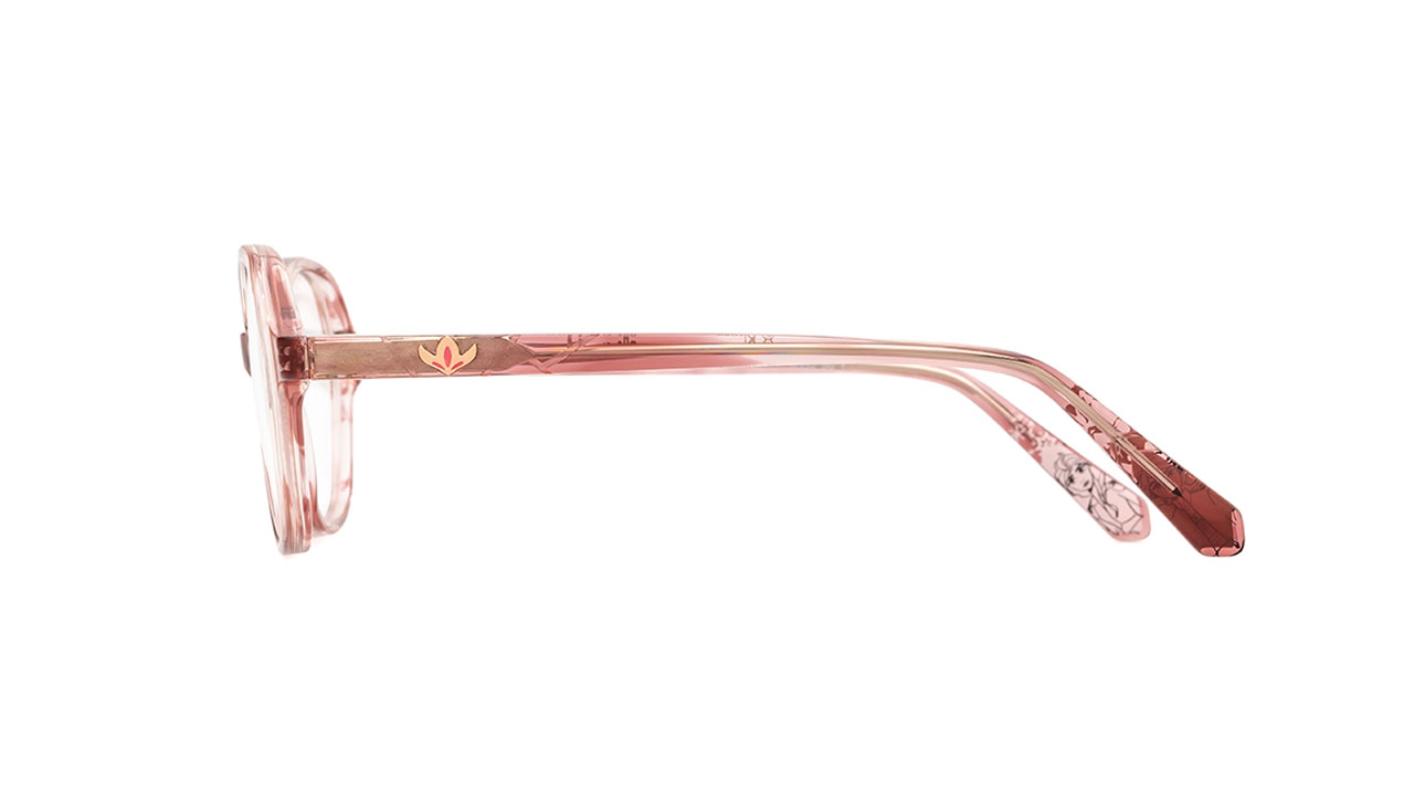 Paire de lunettes de vue Opal-enfant Dpaa177 couleur rose - Côté droit - Doyle