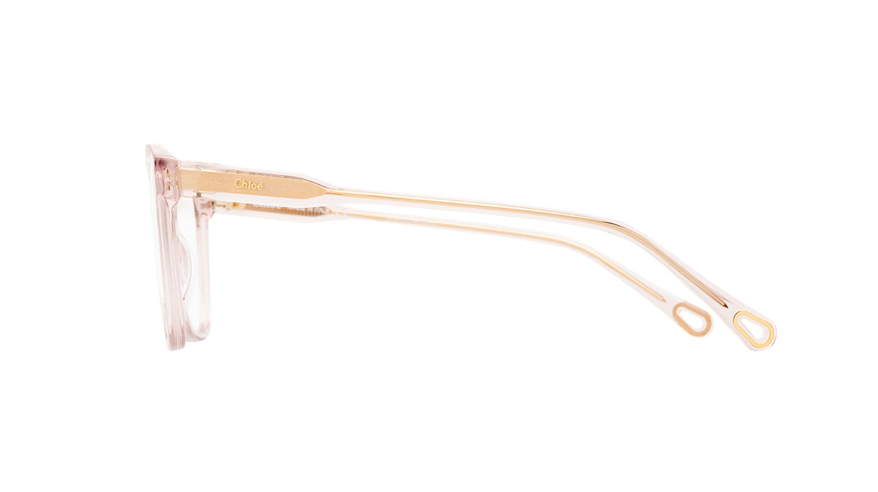 Paire de lunettes de vue Chloe Ch0084o couleur rose - Côté droit - Doyle