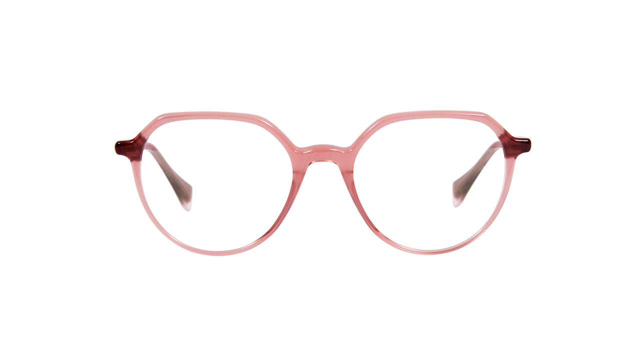 Paire de lunettes de vue Gigi-studios Alda couleur or rose - Doyle