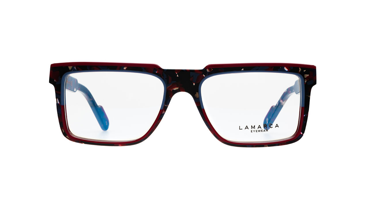 Paire de lunettes de vue Lamarca Policromie 115 couleur rouge - Doyle