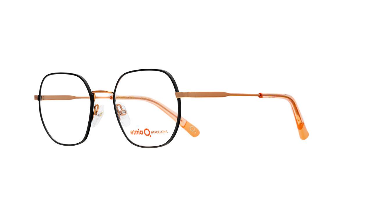 Paire de lunettes de vue Etnia-junior Candy couleur noir - Côté à angle - Doyle