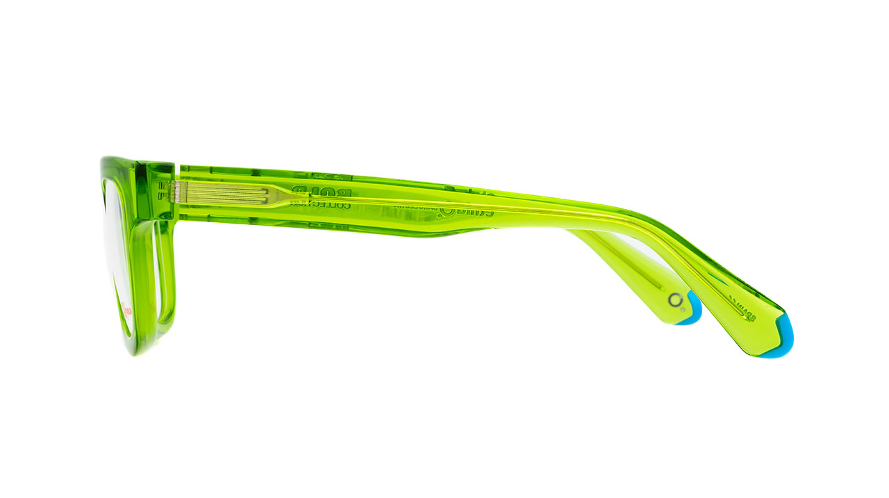 Paire de lunettes de vue Etnia-barcelona Brutal no.2 couleur vert - Côté droit - Doyle