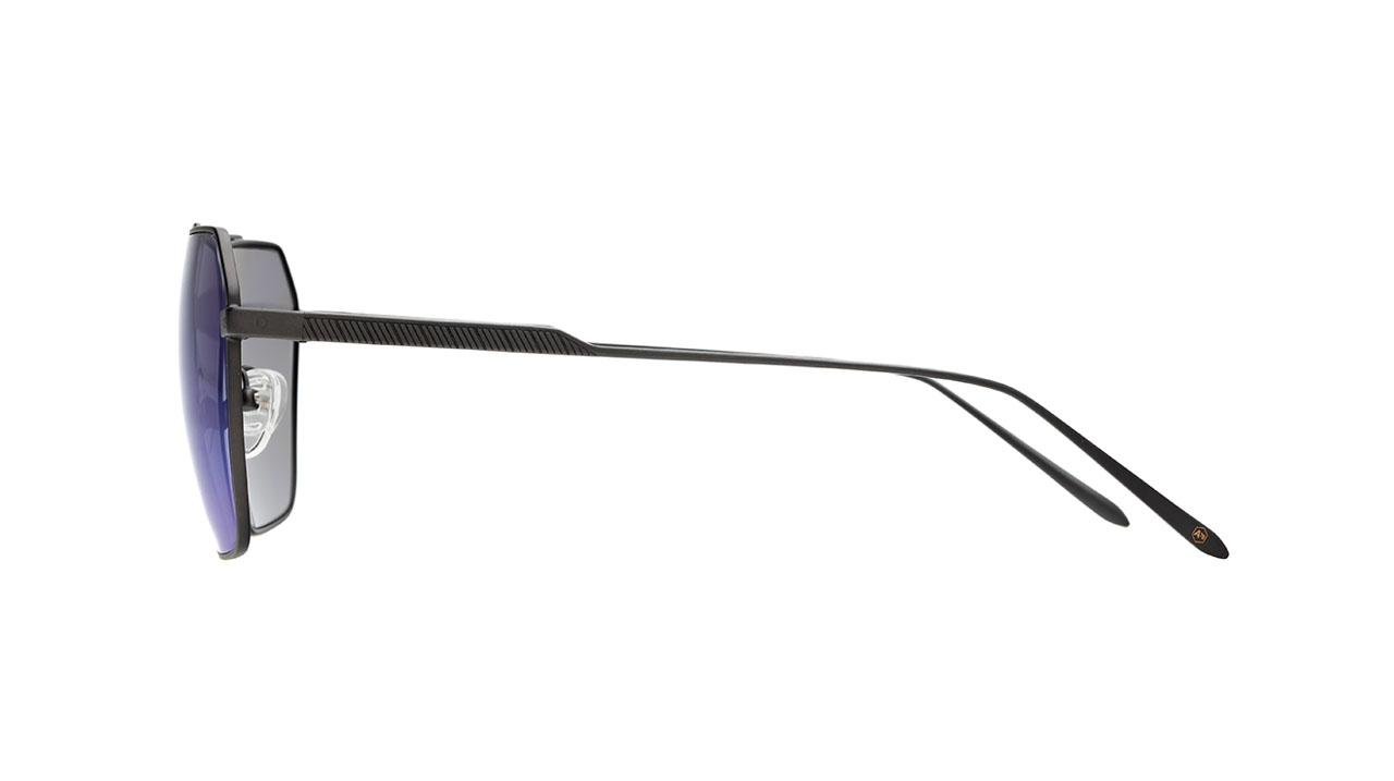 Paire de lunettes de soleil Atelier78 Gustave /s couleur graphite - Côté droit - Doyle