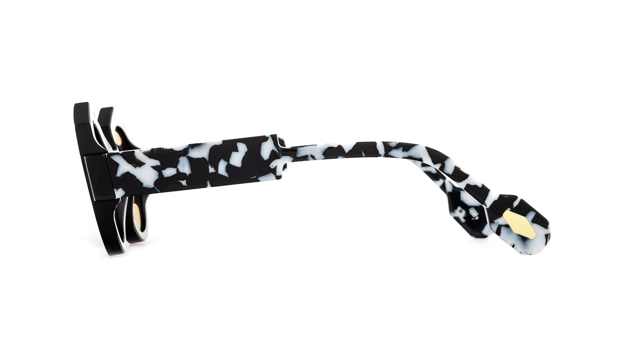 Paire de lunettes de soleil Anne-et-valentin Spark /s couleur noir - Côté droit - Doyle
