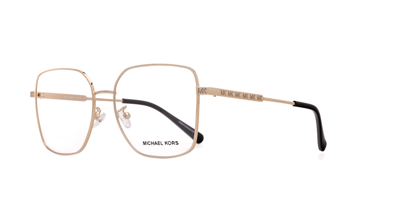 Paire de lunettes de vue Michael-kors Mk3056 couleur noir - Côté à angle - Doyle