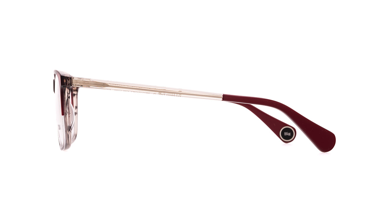 Paire de lunettes de vue Woow Dream big 3 couleur rouge - Côté droit - Doyle