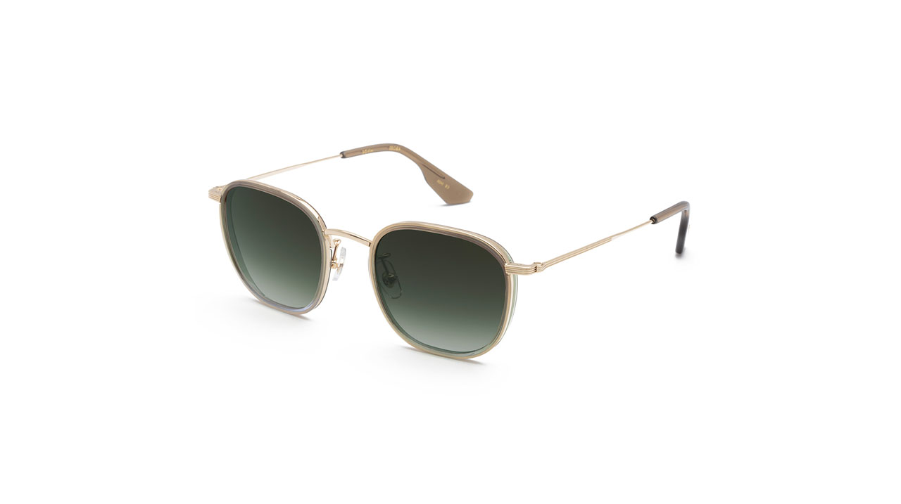 Paire de lunettes de soleil Krewe Hyde /s couleur vert - Côté à angle - Doyle