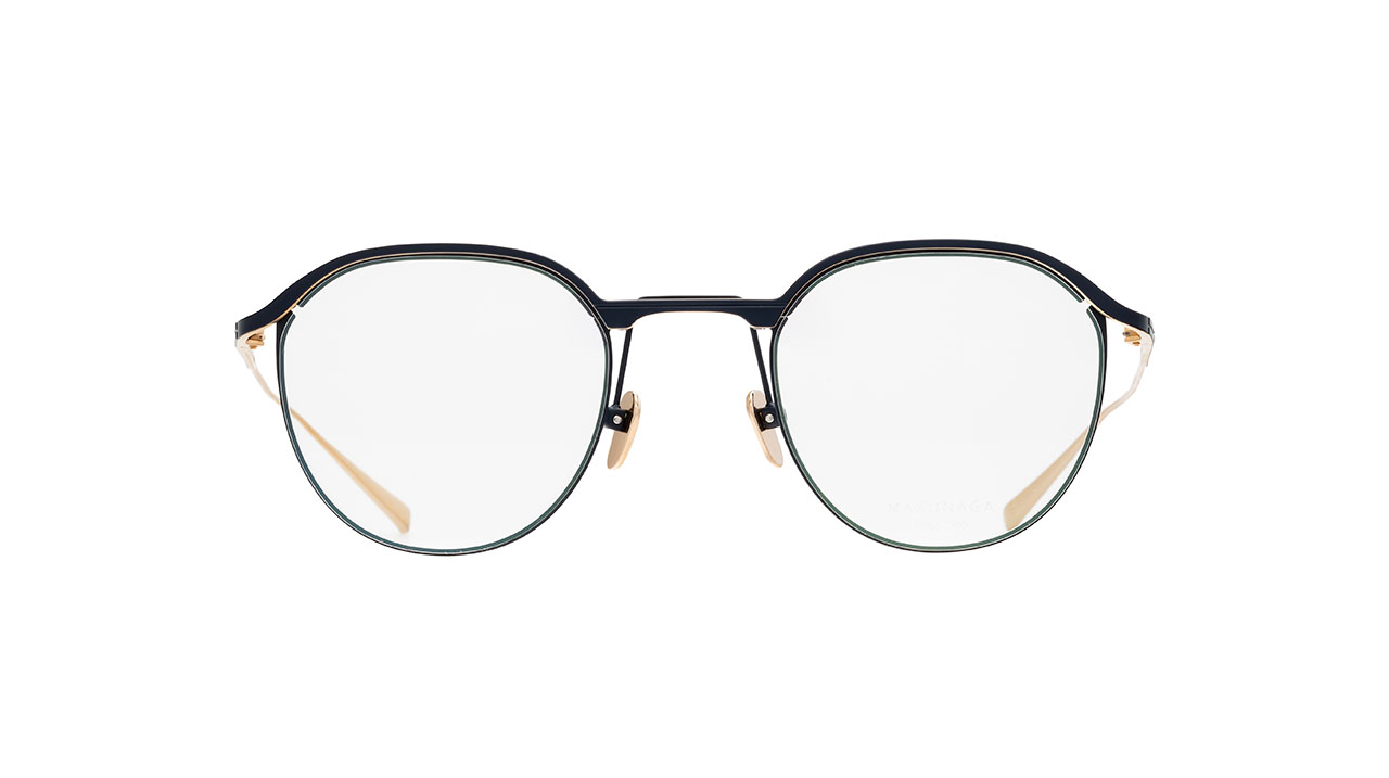Paire de lunettes de vue Masunaga Stratus couleur bleu - Doyle