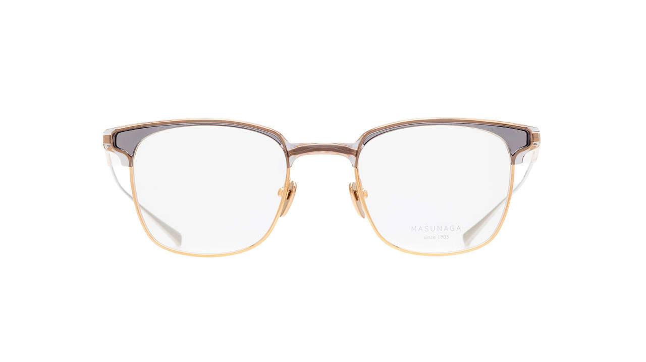 Paire de lunettes de vue Masunaga Fuller couleur or - Doyle