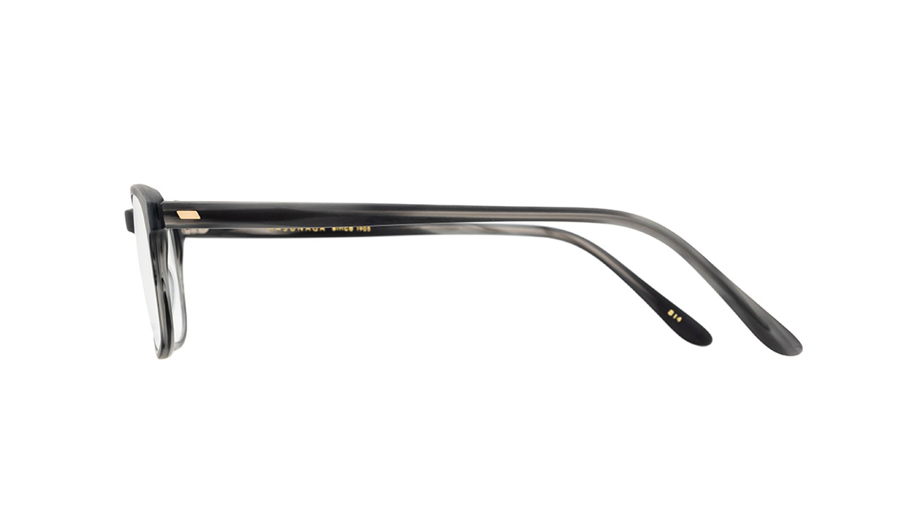 Paire de lunettes de vue Masunaga Gms13 couleur gris - Côté droit - Doyle