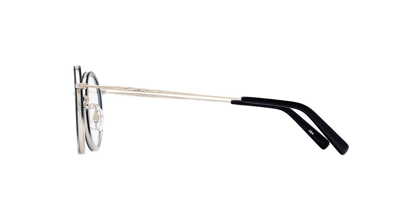 Paire de lunettes de vue Masunaga Gms804 couleur noir - Côté droit - Doyle
