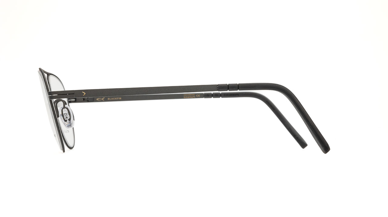 Paire de lunettes de vue Blackfin Bf972 gold coast couleur gris - Côté droit - Doyle