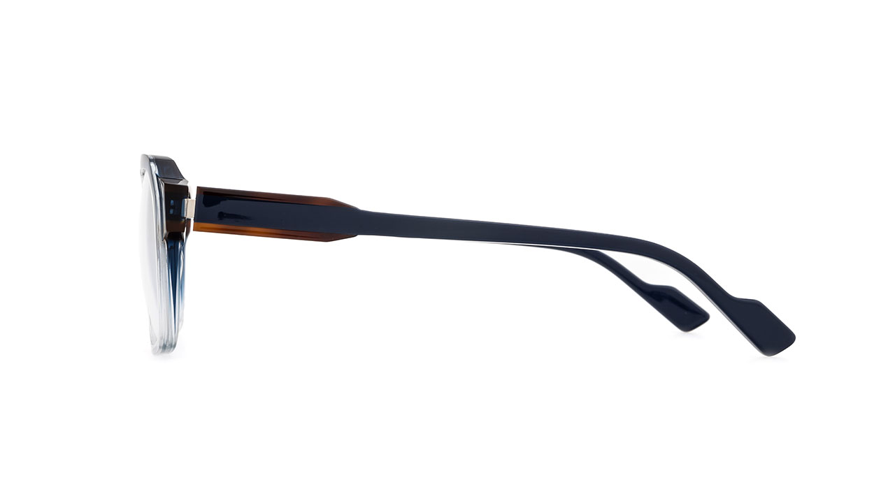 Paire de lunettes de vue Face-a-face Havane 2 couleur bleu - Côté droit - Doyle