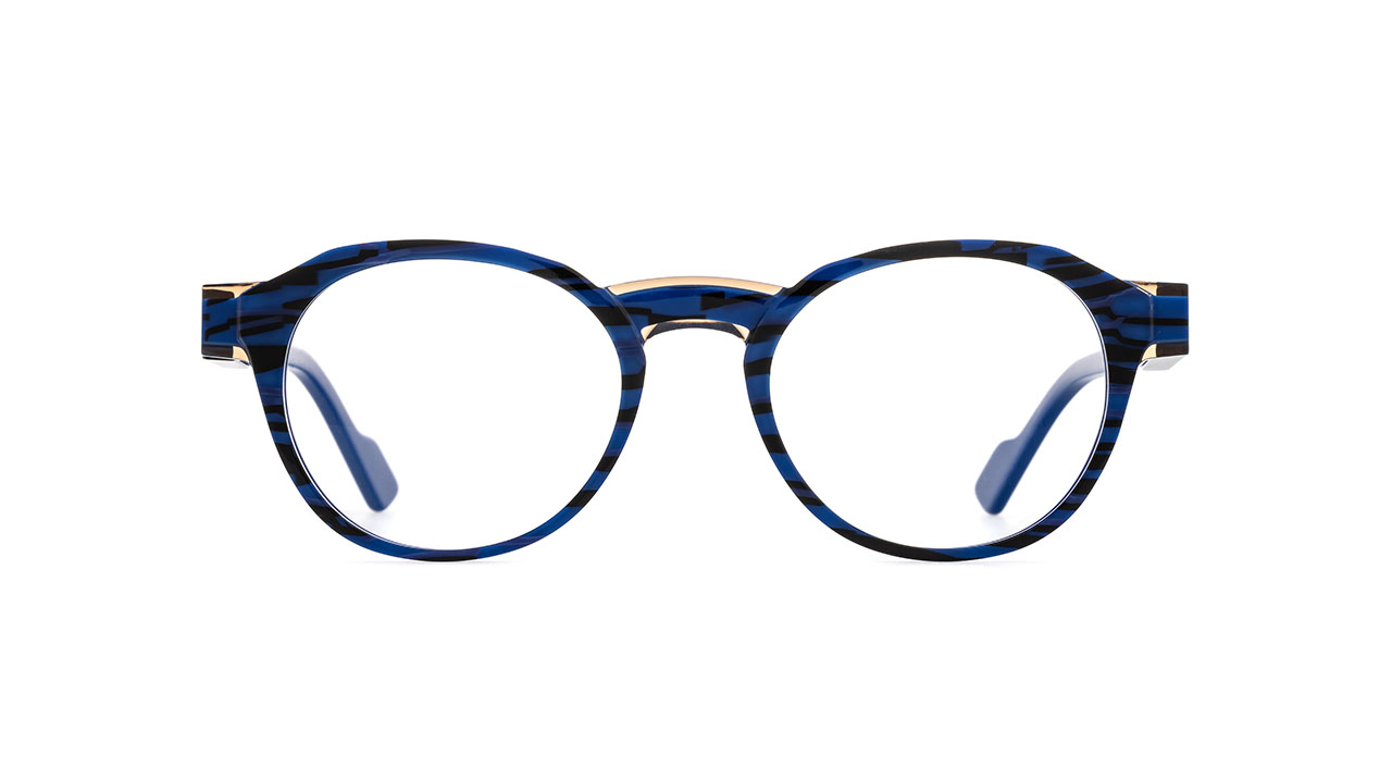 Glasses Face-a-face Havane 1, blue colour - Doyle