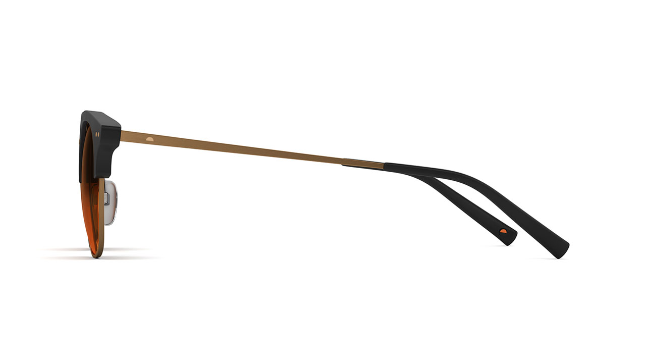 Paire de lunettes de soleil Tens Larsson original /s couleur noir - Côté droit - Doyle