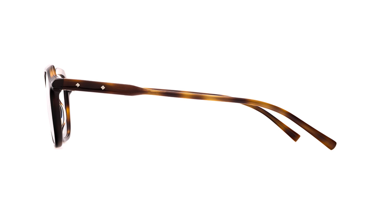 Paire de lunettes de vue Res-rei Charles couleur brun - Côté droit - Doyle
