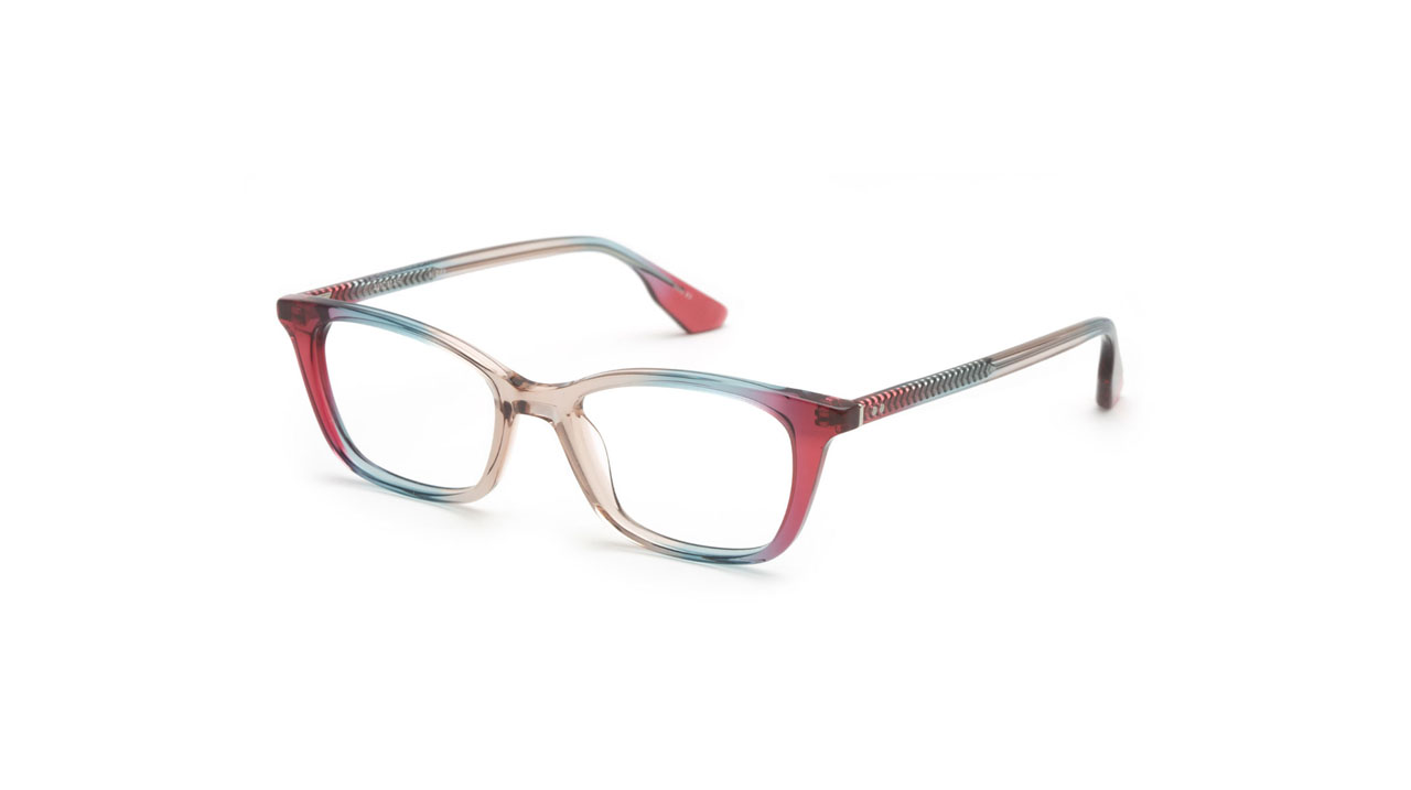 Paire de lunettes de vue Krewe Ramona couleur rose - Côté à angle - Doyle